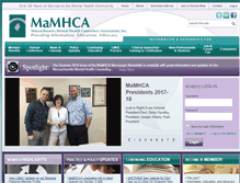 Tablet Screenshot of mamhca.org